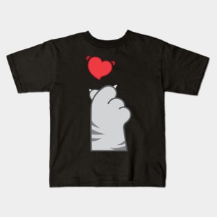 Saranghae Cat Kids T-Shirt